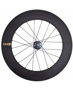 DINER 88mm CARBON WHEEL CLINCHER REAR MAXXIS TIRE COMPLITE