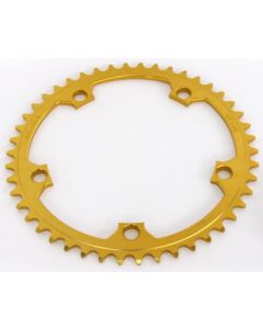 PROFILE RACING TRACK CHAINRING BCD144 1/8" GOLD