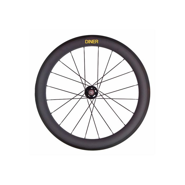 最高の ピストバイク ホイール DINER 24mm CARBON WHEEL REAR CLINCHER