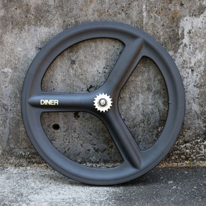 DINER 3SPOKE CARBON WHEEL CLINCHER REAR