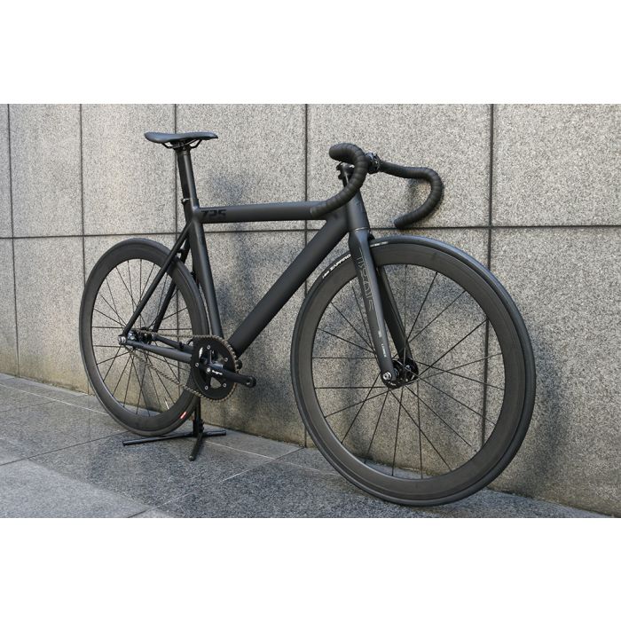 ピストバイク 完成車 LEADER BIKES 725TR 2016 F&R 50mm CARBON WHEEL