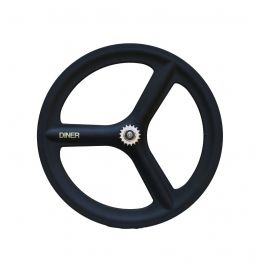 DINER 3SPOKE CARBON WHEEL CLINCHER FRONT-